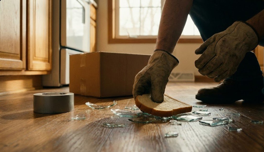 How to Clean Up Broken Glass Without a Broom How to Clean Up Broken Glass Without a Broom