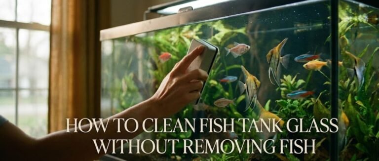 how to clean fish tank glasses without removing fish how to clean fish tank glass without removing fish
