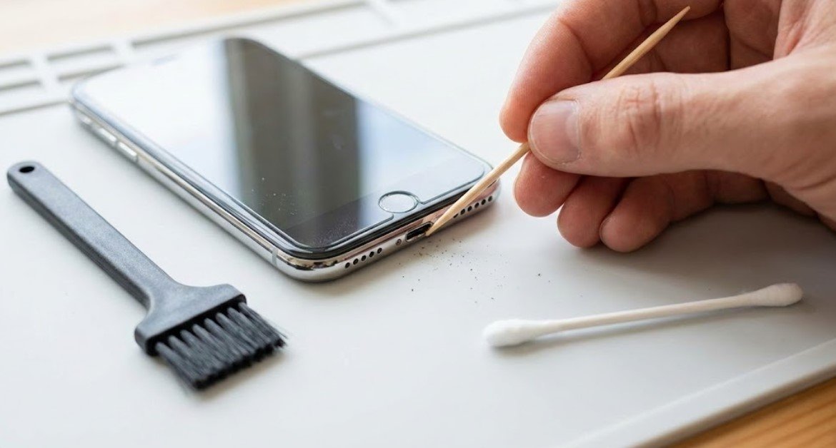 How to Clean Charging Port Without Compressed Air