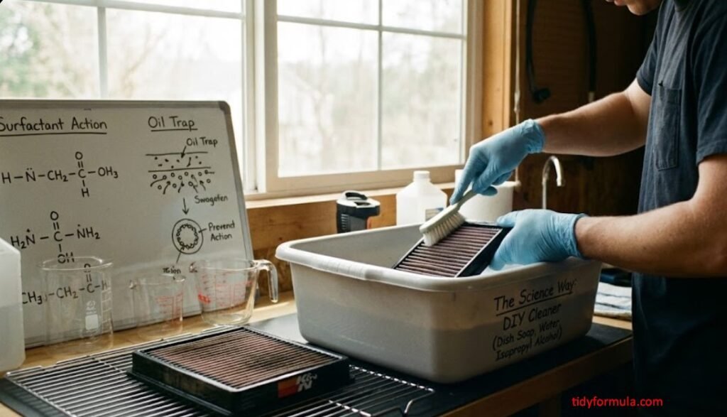 How To Clean K&N Air Filter Without Kit (The Dish Soap Method ...