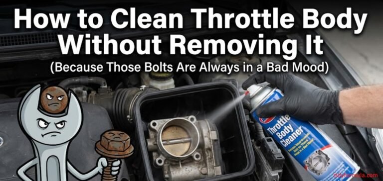 How to Clean a Throttle Body Without Removing It