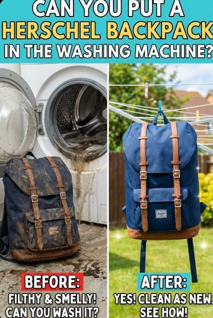 can you put a herschel backpack in the washing machine can you put a herschel backpack in the washing machine