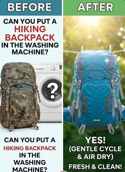 can you put a hiking backpack in the washing machine can you put a hiking backpack in the washing machine
