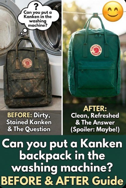 can you put a kanken backpack in the washing machine can you put a kanken backpack in the washing machine
