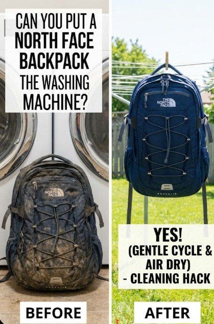 Can You Put a North Face Backpack in the Washing Machine