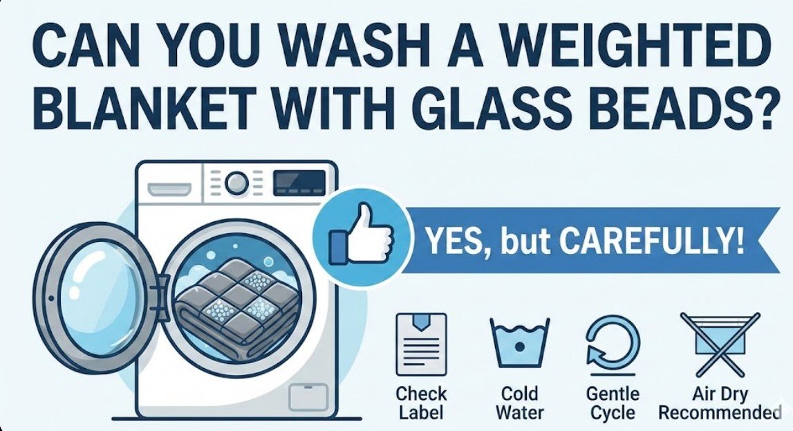 can you wash a weighted blanket with glass beads can you wash a weighted blanket with glass beads