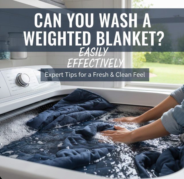 can you wash a weighted blanket