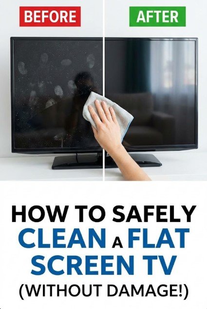 How to Clean a Flat Screen TV Without Damaging It