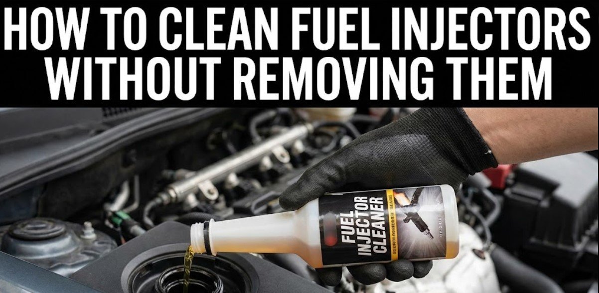 how to clean fuel injectors without removing them