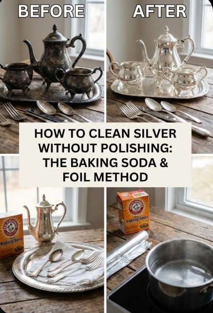 how to clean silver without polishing how to clean silver without polishing