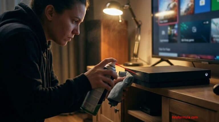 how to clean xbox one x fan without opening