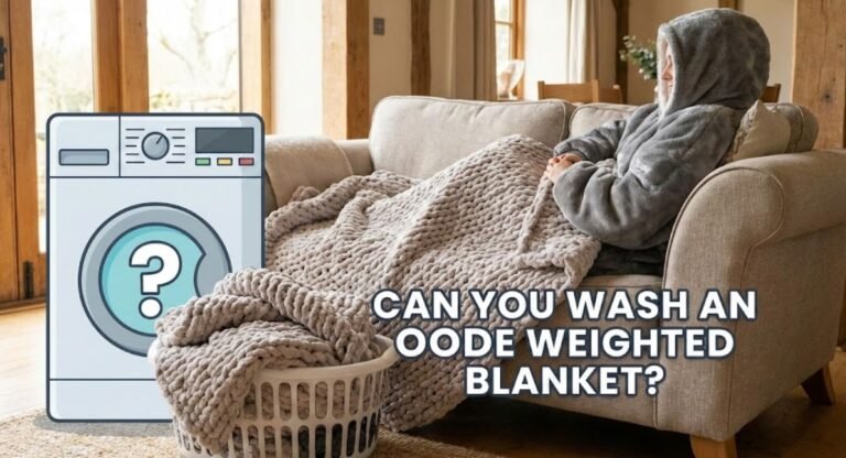 Can you wash an oodie weighted blanket?