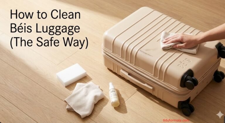 How to Clean Beis Luggage The Safe Way How to Clean Béis Luggage