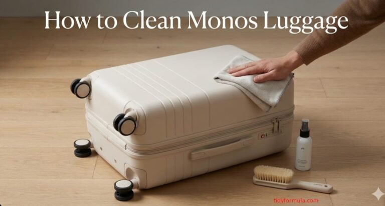 How to Clean Monos Luggage How to Clean Monos Luggage