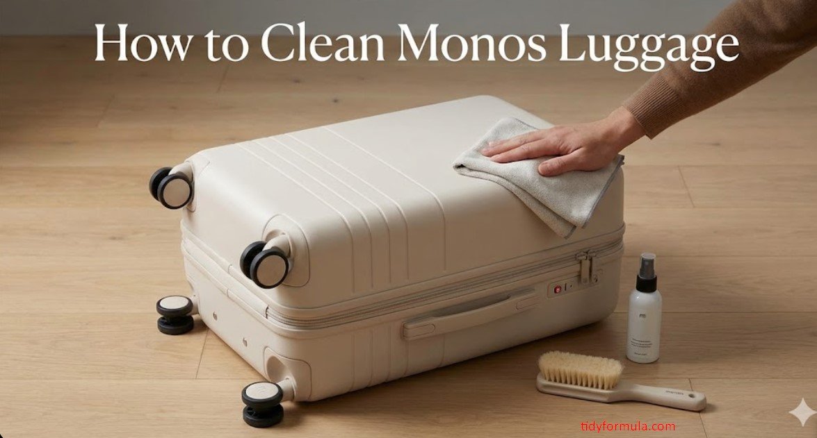 How to Clean Monos Luggage