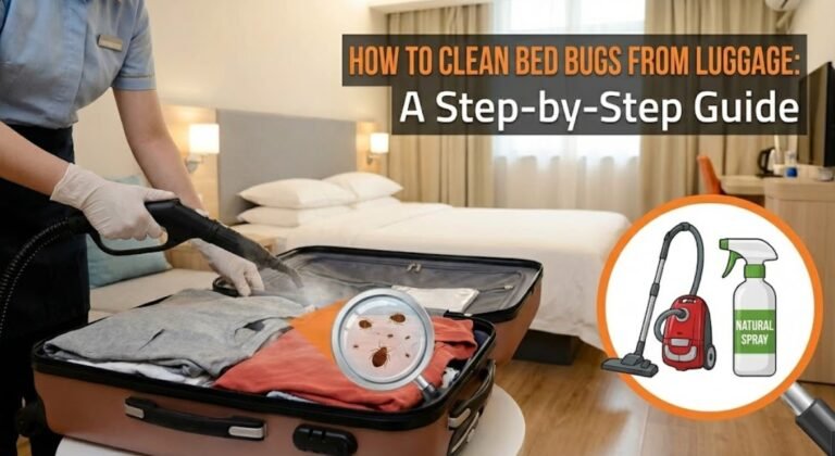 How to clean bed bugs from luggage How to clean bed bugs from luggage