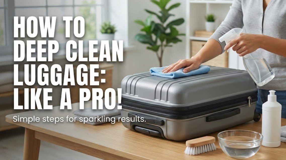 how to clean away luggage how to clean away luggage