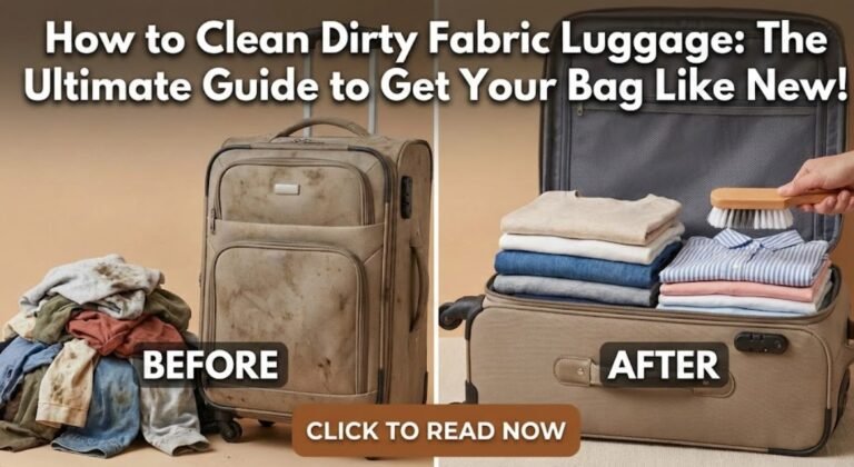how to clean dirty fabric luggage how to clean dirty fabric luggage