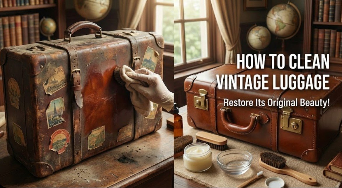 how to clean vintage luggage how to clean vintage luggage