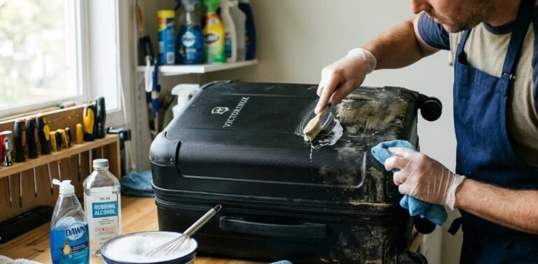how to clean victorinox luggage