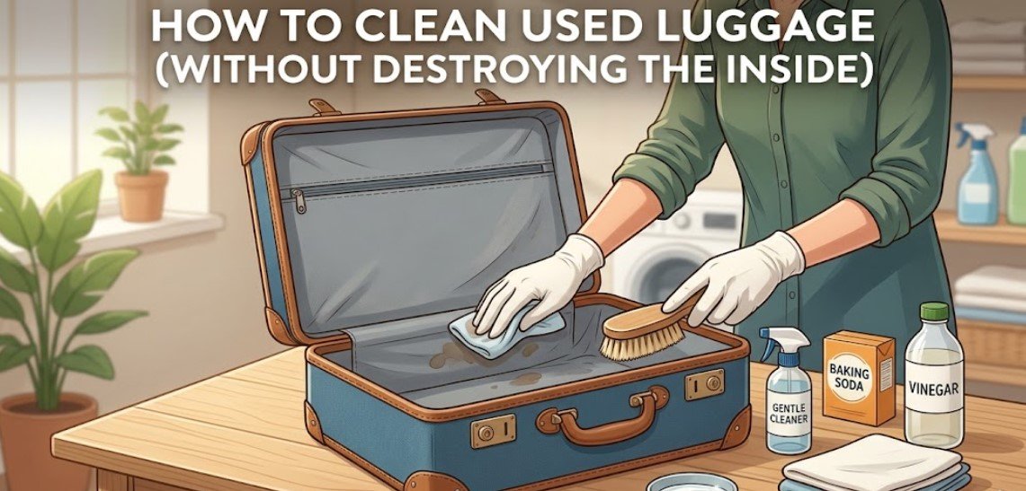How to Clean Used Luggage How to Clean Used Luggage