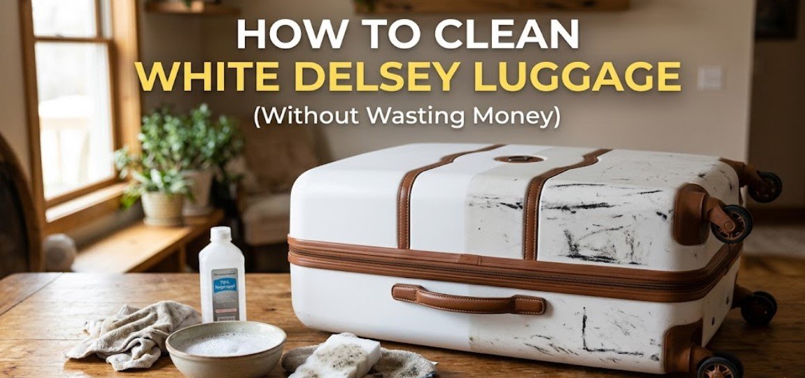 How to Clean White Delsey Luggage How to Clean White Delsey Luggage