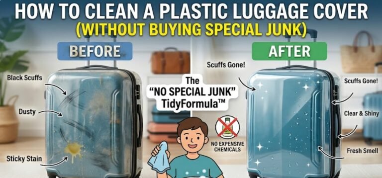 How to Clean a Plastic Luggage Cover