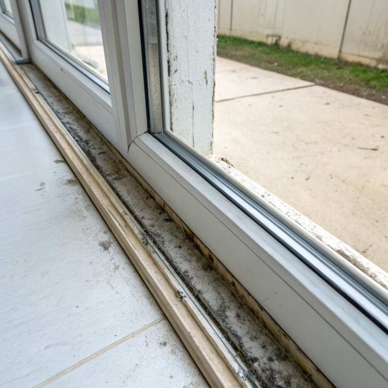 ZSyYkSXIlrHa4tXaKilvU TlVl8zi3 Aluminum window track half cleaned with gray grit on one side