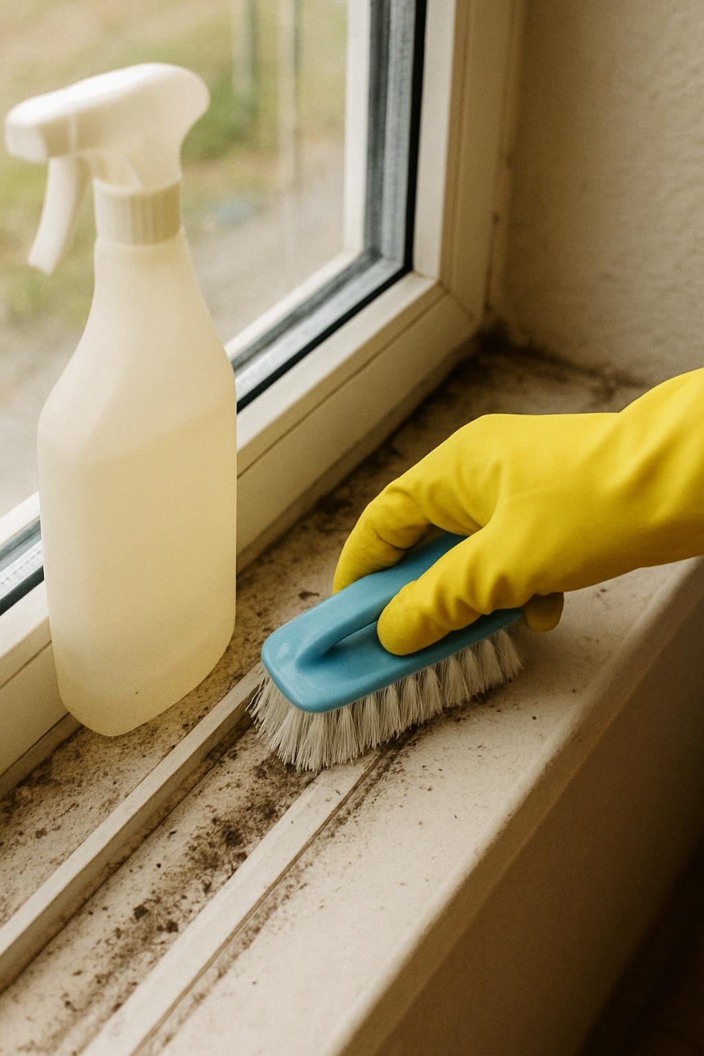 cleaning method 🟩2. Row number 2 143 Close-up of cleaninghow to clean window tracks without a vacuum