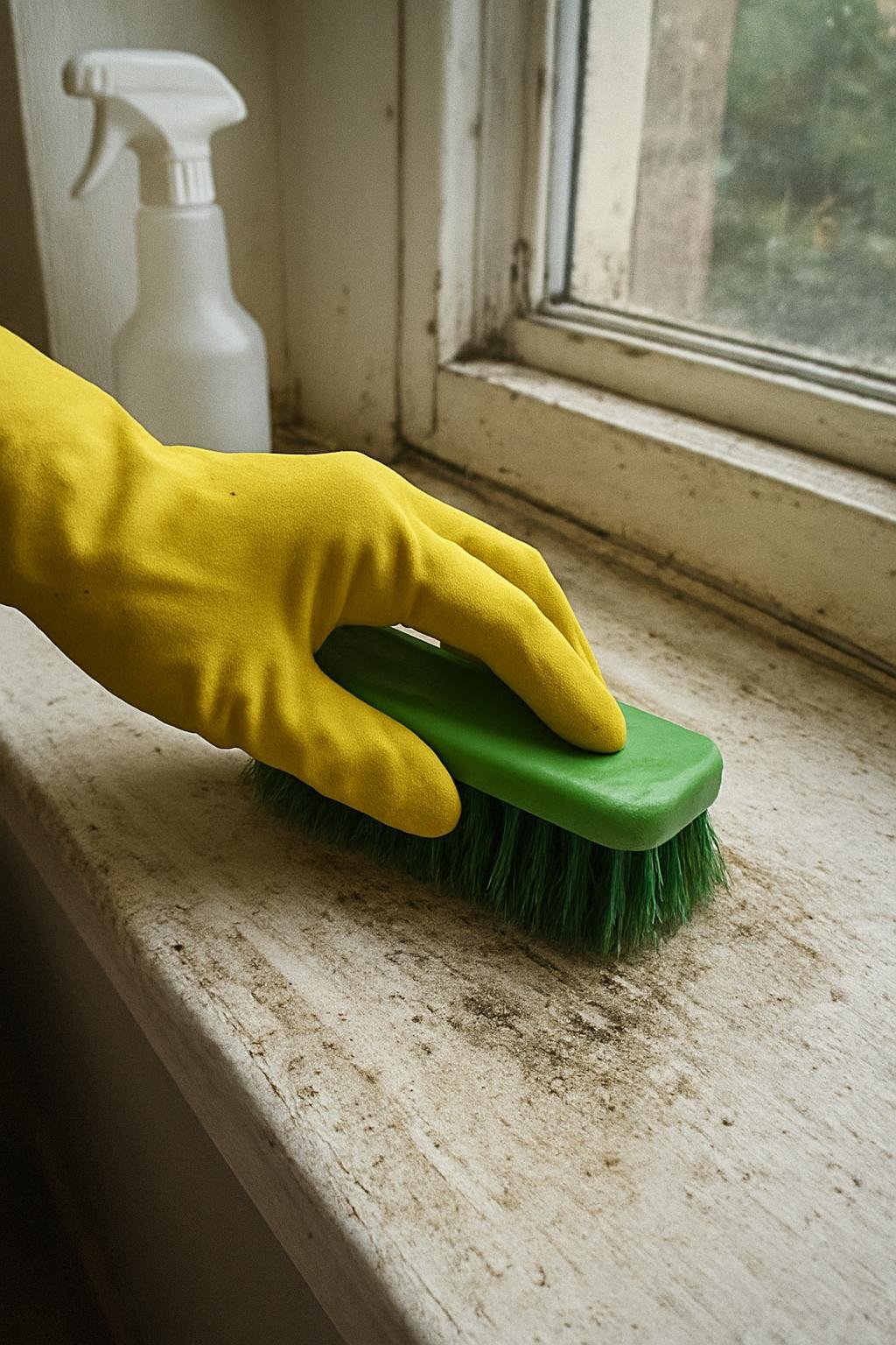 cleaning method 🟩2. Row number 2 149 Close-up of cleaninghow to clean dirty window sills