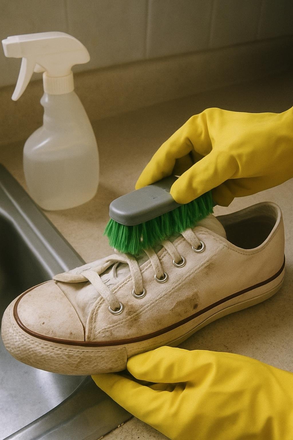 cleaning method 🟩2. Row number 2 169 Close-up of cleaninghow to remove mildew smell from shoes