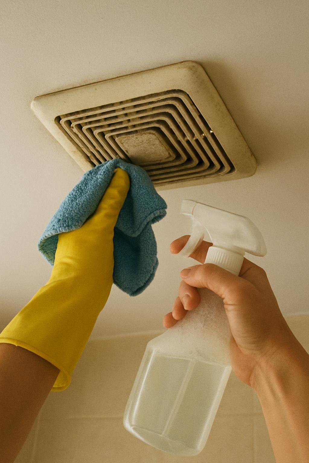 cleaning method 🟩2. Row number 2 199 Close-up of cleaninghow to clean bathroom exhaust fan without removing it