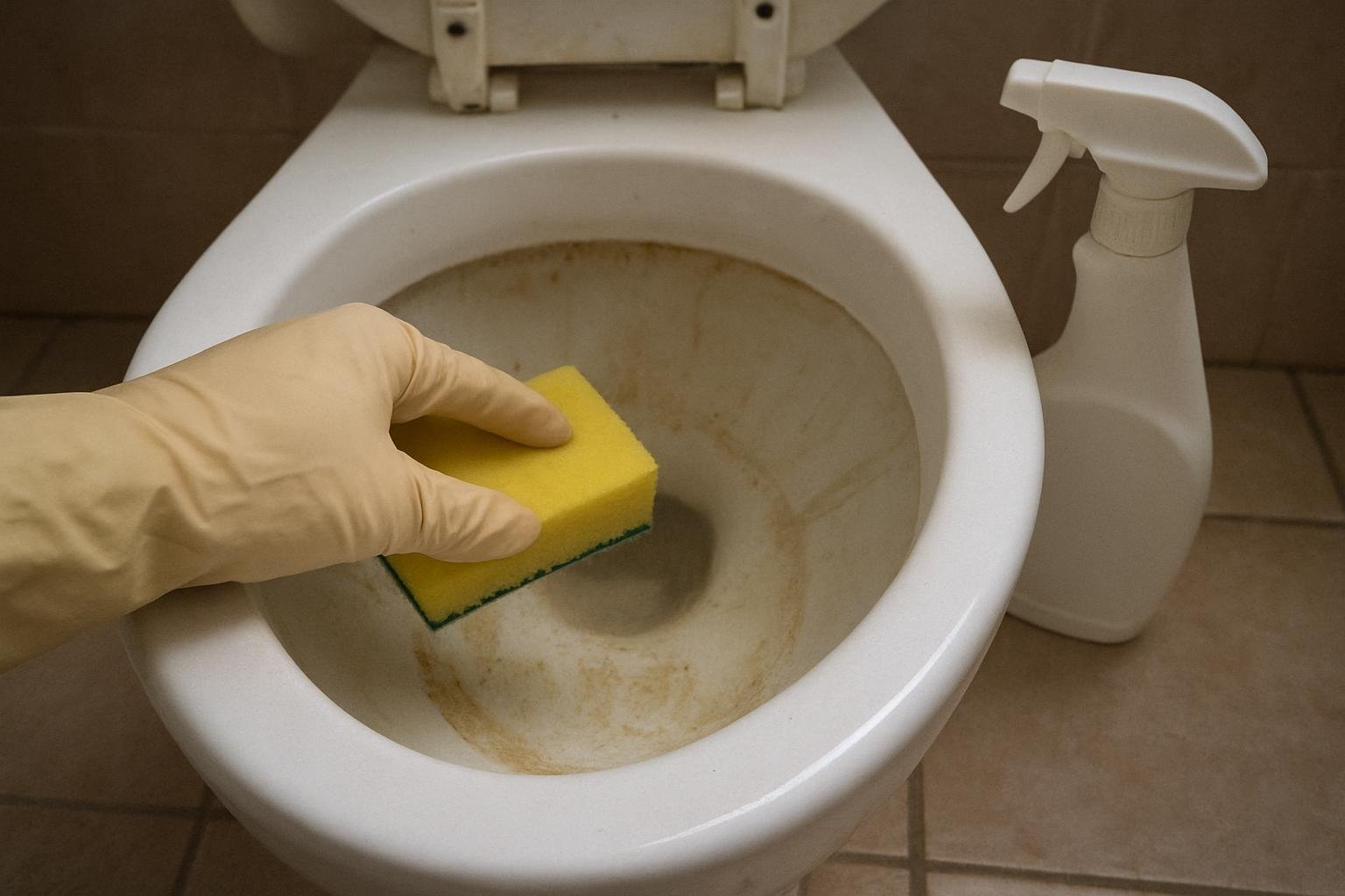 cleaning method 🟩2. Row number 2 201 Close-up of cleaninghow to remove urine scale from toilet bowl