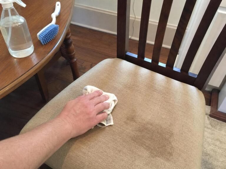 output1 101 Real household cleaning scene for how to clean dining chair cushions; best way to clean dining chair cushions; clean dining chair cushions without damage; safe cleaner for dining chair cushions; dining chair cushions cleaning mistakes; how often to clean dining chair cushions