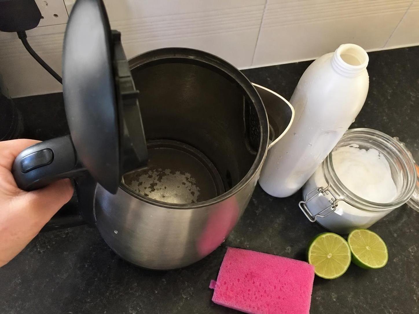 output1 103 Real household cleaning scene for how to clean an electric kettle with limescale; best way to clean an electric kettle with limescale; clean an electric kettle with limescale without damage; safe cleaner for an electric kettle with limescale; an electric kettle with limescale cleaning mistakes; how often to clean an electric kettle with limescale