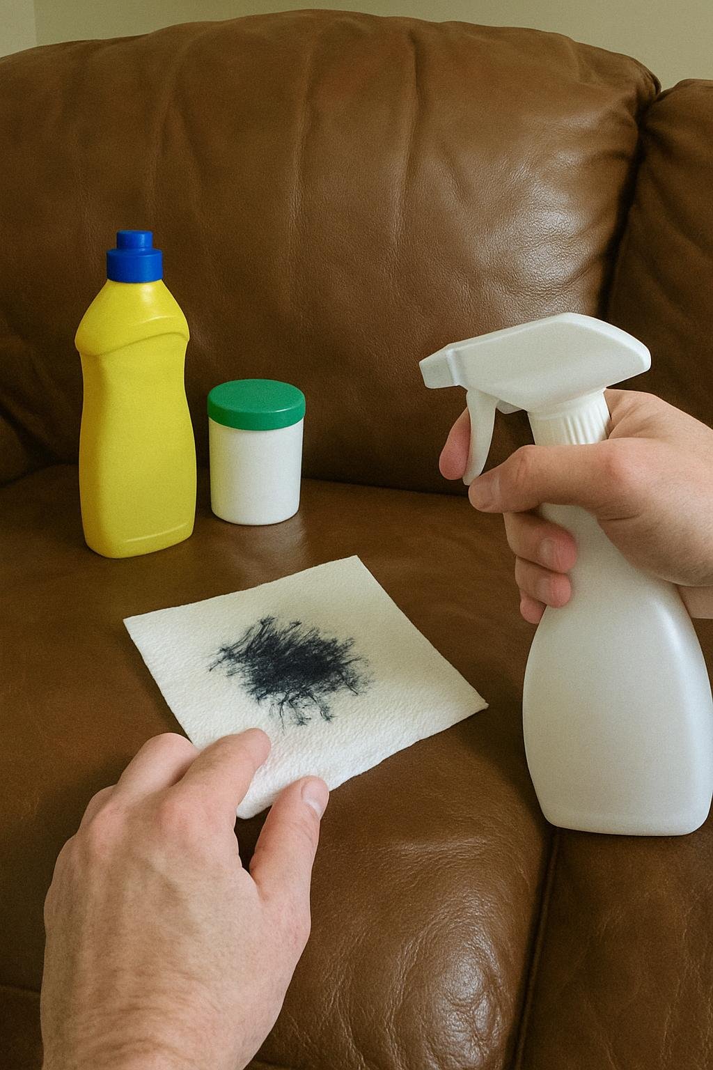 output1 121 Real household cleaning scene for how to remove ink from a leather couch; best way to remove ink from a leather couch; remove ink from a leather couch without damage; safe cleaner for ink from a leather couch; how to prevent ink from a leather couch; ink from a leather couch cleaning mistakes