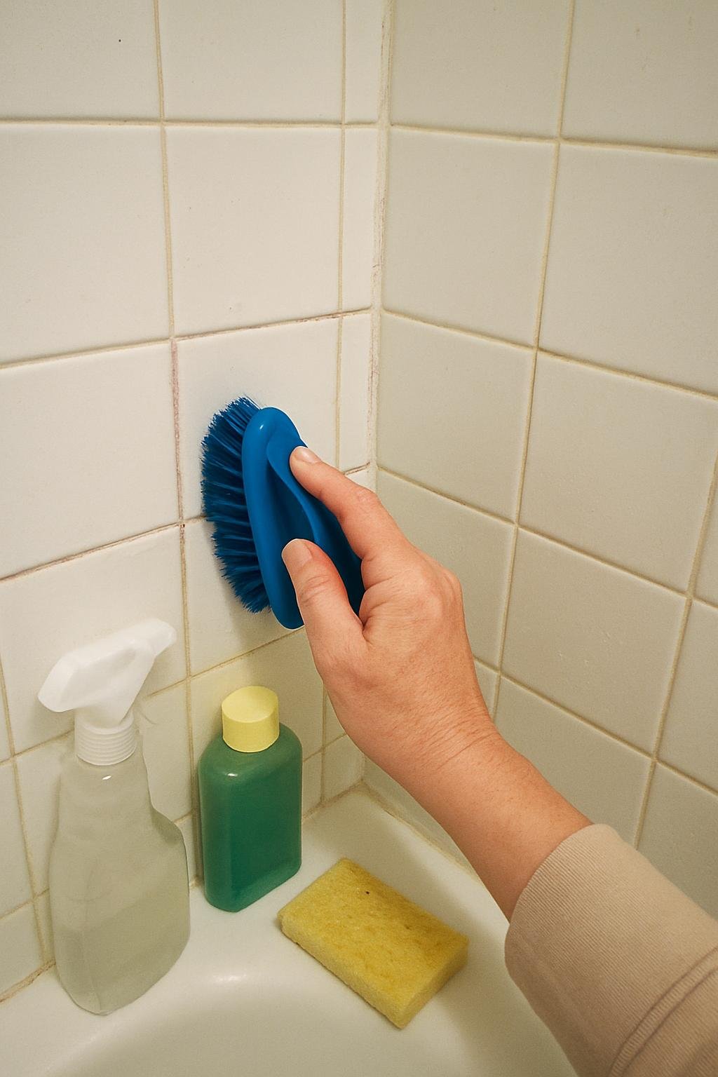 output1 125 Real household cleaning scene for how to remove pink mold from shower grout; best way to remove pink mold from shower grout; remove pink mold from shower grout without damage; safe cleaner for pink mold from shower grout; how to prevent pink mold from shower grout; pink mold from shower grout cleaning mistakes