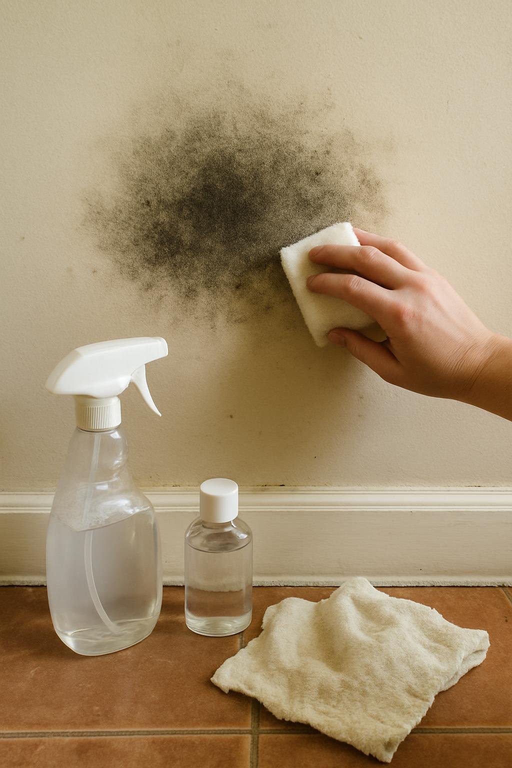 Real household cleaning scene for how to remove candle soot from walls; best way to remove candle soot from walls; remove candle soot from walls without damage; safe cleaner for candle soot from walls; how to prevent candle soot from walls; candle soot from walls cleaning mistakes