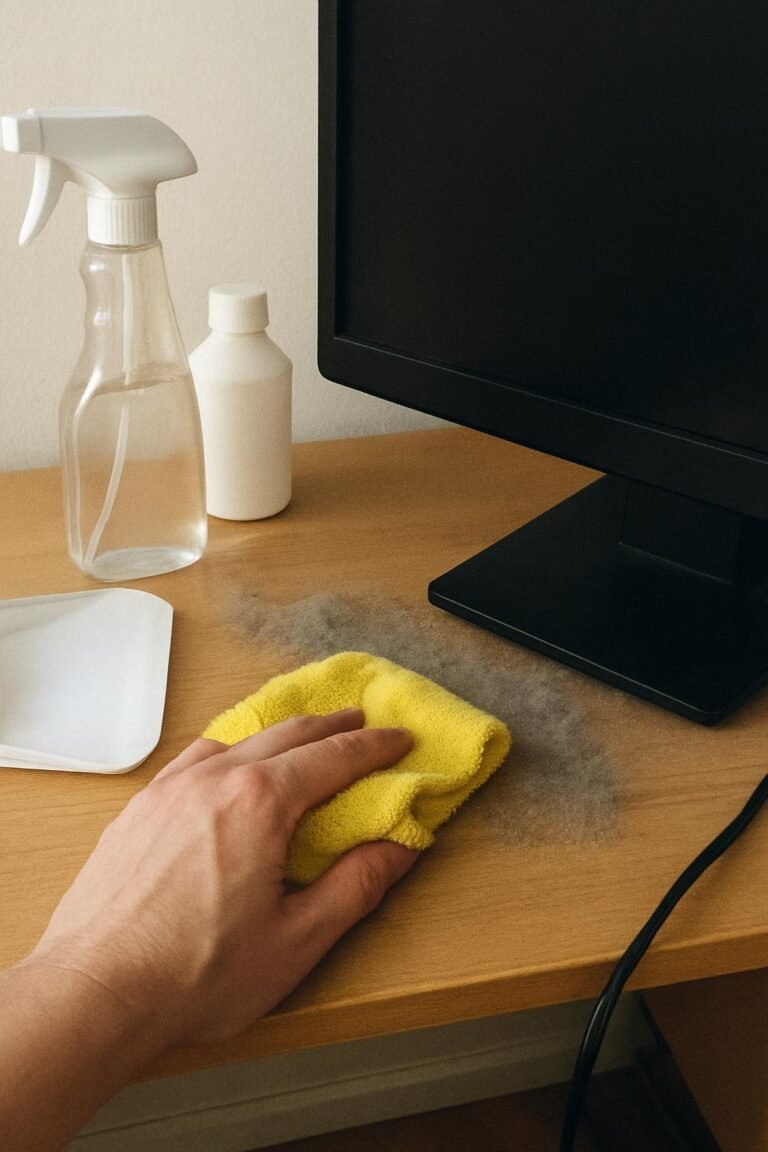 output1 189 Real household cleaning scene for how to remove dust behind a computer desk; best way to remove dust behind a computer desk; remove dust behind a computer desk without damage; safe cleaner for dust behind a computer desk; how to prevent dust behind a computer desk; dust behind a computer desk cleaning mistakes