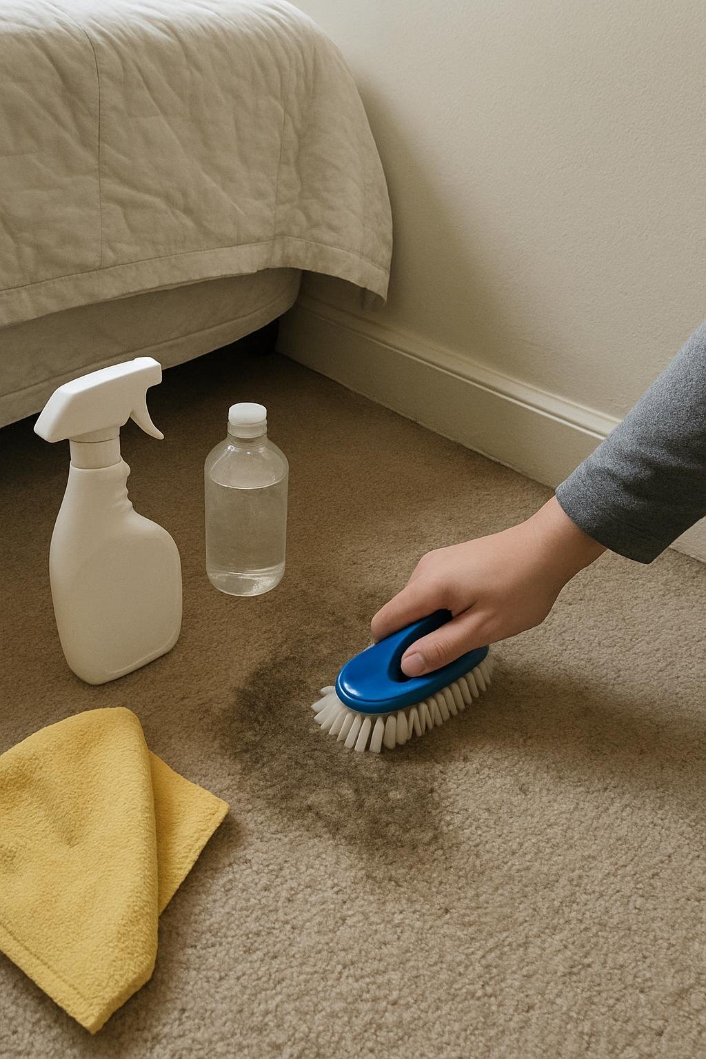 Real household cleaning scene for how to remove damp smell from bedroom; best way to remove damp smell from bedroom; remove damp smell from bedroom without damage; safe cleaner for damp smell from bedroom; how to prevent damp smell from bedroom; damp smell from bedroom cleaning mistakes