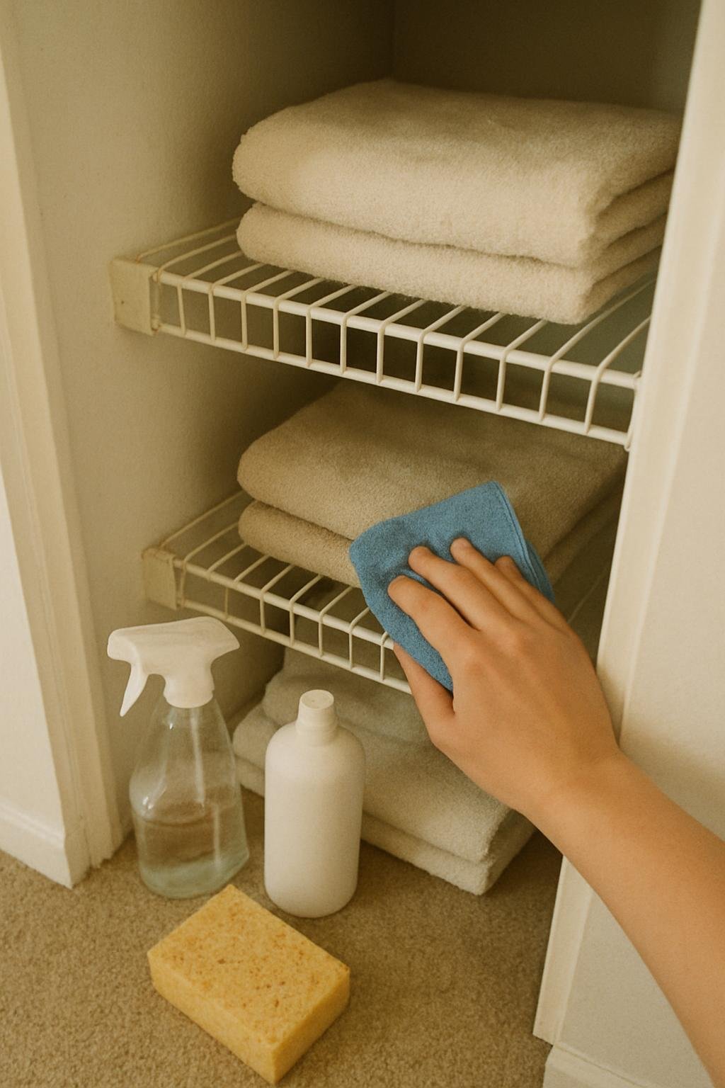 output1 209 Household cleaning setup for linen closet reset checklist